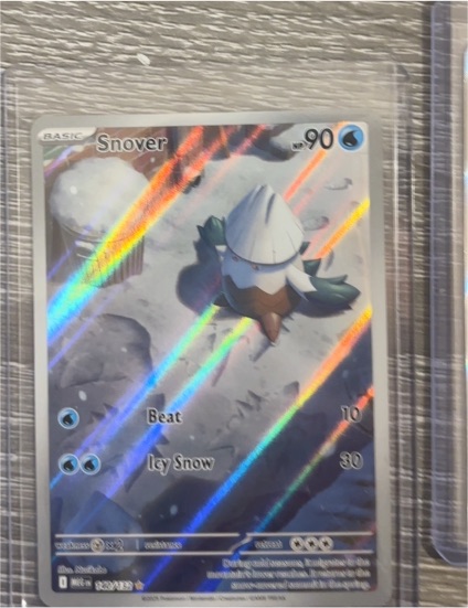 2025 Pokémon Mega Evolutions #140 Snover — front