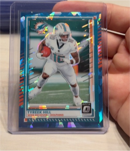 2025 Panini Donruss Optic #150 Tyreek Hill — front