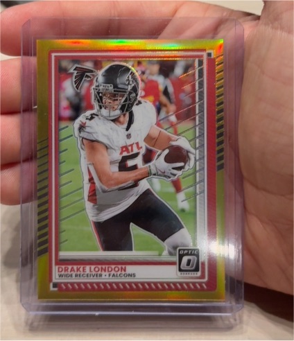 2025 Panini Donruss Optic #153 Drake London — front
