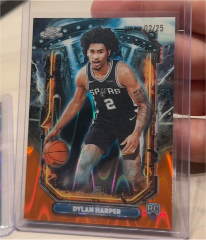 2025-26 Topps Cosmic Chrome #ET-12 Dylan Harper — front