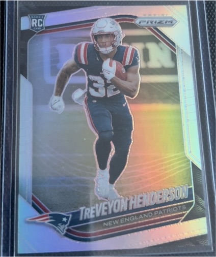 2025 Panini Prizm #343 Treveyon Henderson — front