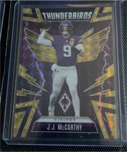 2025 Panini Phoenix Thunderbirds #33 J.J. McCarthy — front