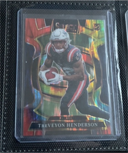 2025 Panini Select #78 TreVeyon Henderson — front