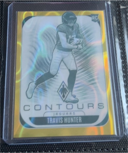 2025 Panini Phoenix Contours #15 Travis Hunter — front