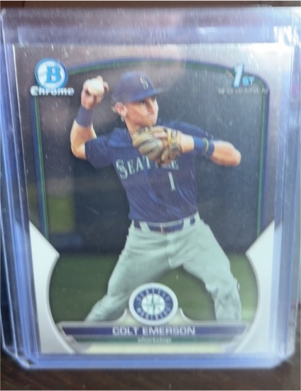 2023 Bowman Draft Chrome #BDC-42 Colt Emerson — front