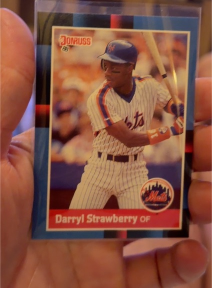 1988 Donruss #439 Darryl Strawberry — front