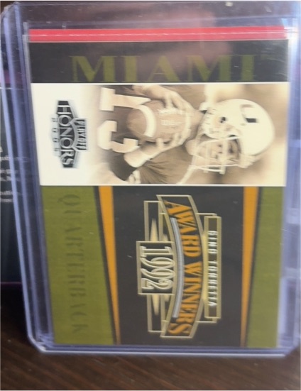 2005 Playoff Honors Award Winners #AW-5 Chris Weinke — front