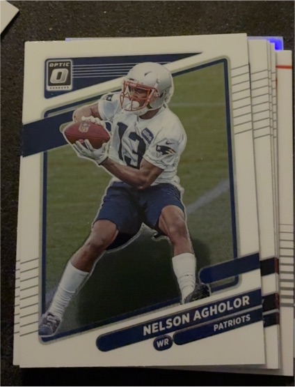 2021 Panini Donruss Optic #64 Nelson Agholor — front