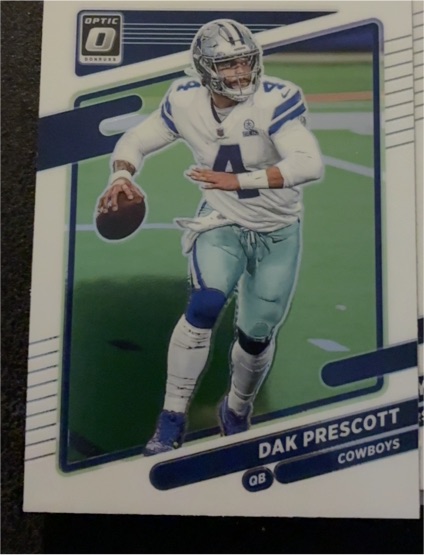 2021 Panini Donruss Optic #22 Dak Prescott — front