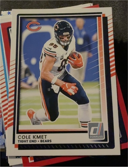 2025 Panini Donruss #92 Cole Kmet — front
