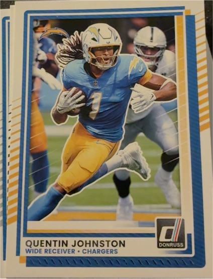 2025 Donruss #167 Quentin Johnston — front