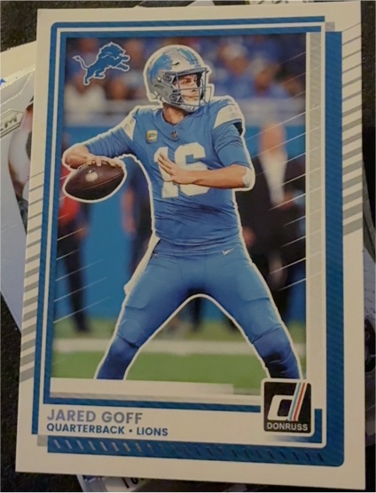 2025 Panini Donruss #220 Jared Goff — front