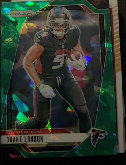 2024 Panini Prizm #12 Drake London — front