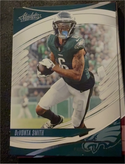2025 Panini Absolute #58 DeVonta Smith — front
