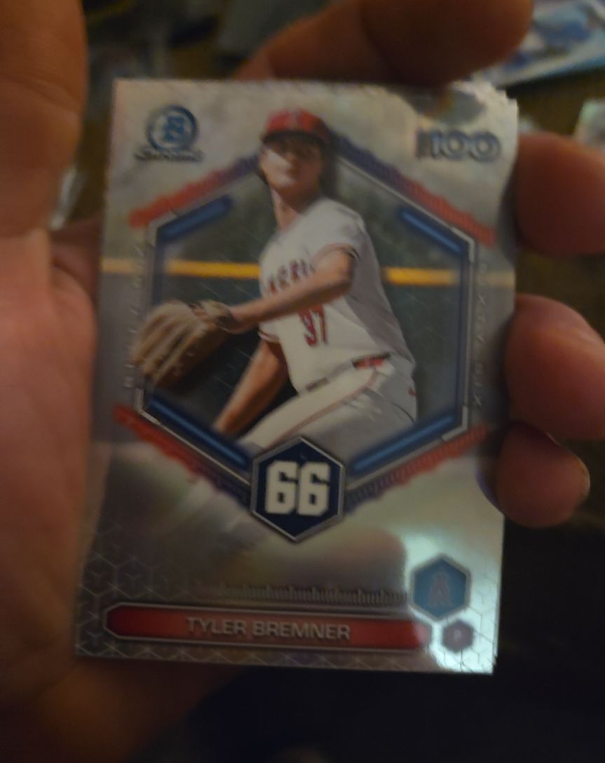 2026 Bowman Scouts Top 100 #BTP-66 Tyler Bremner — front