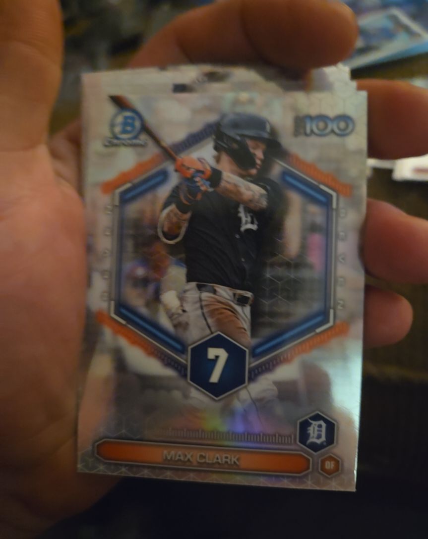 2026 Bowman Chrome #BTP-7 Max Clark — front