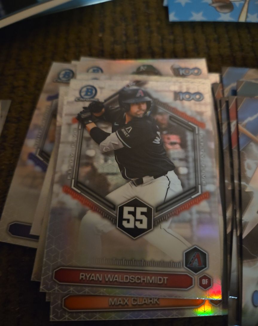 2026 Bowman Chrome #BTP-55 Ryan Waldschmidt — front
