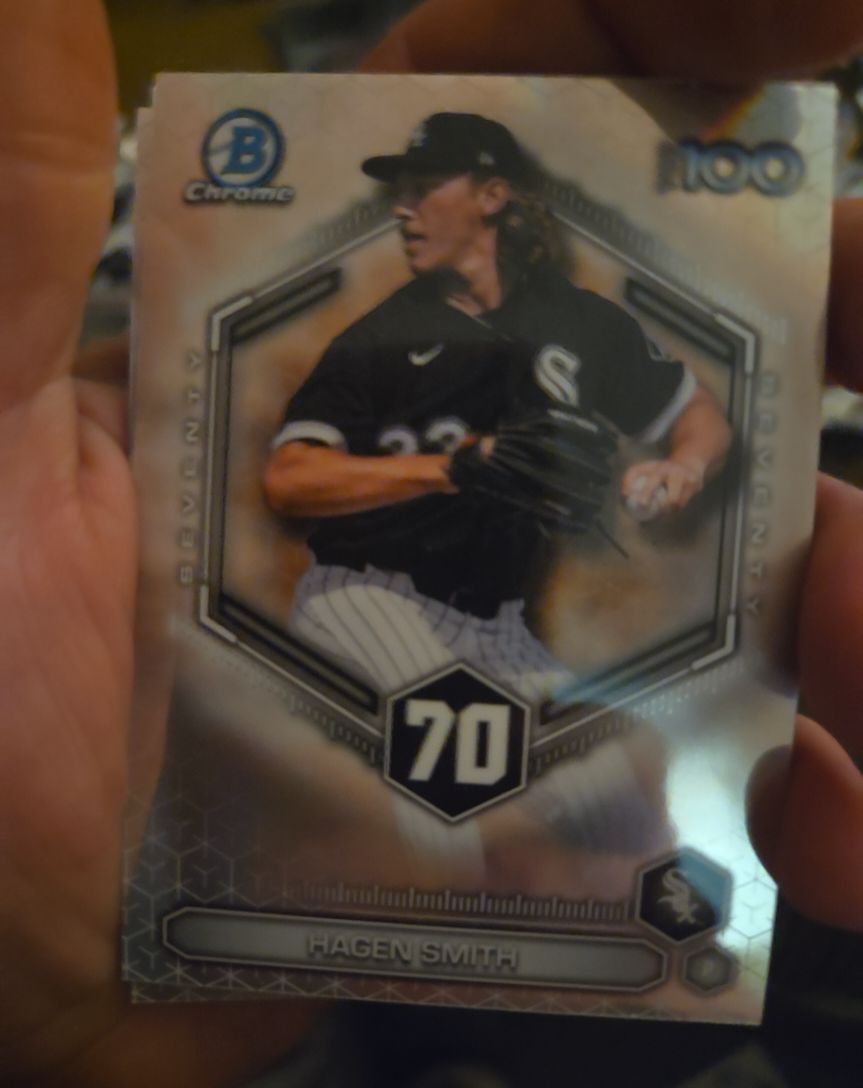 2026 Bowman Chrome #BTP-70 Hagen Smith — front