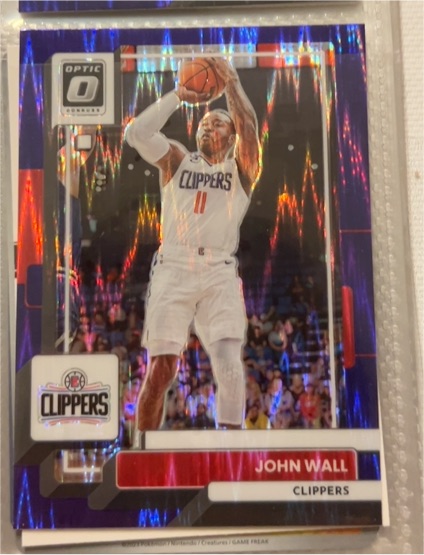 2022-23 Panini Donruss Optic #114 John Wall — front