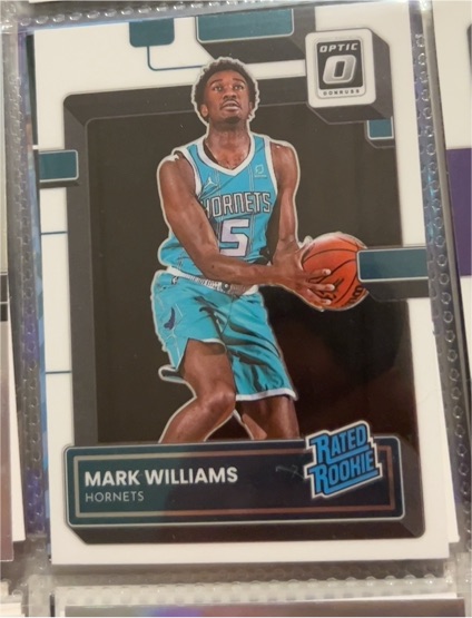 2022-23 Panini Donruss Optic #245 Mark Williams — front