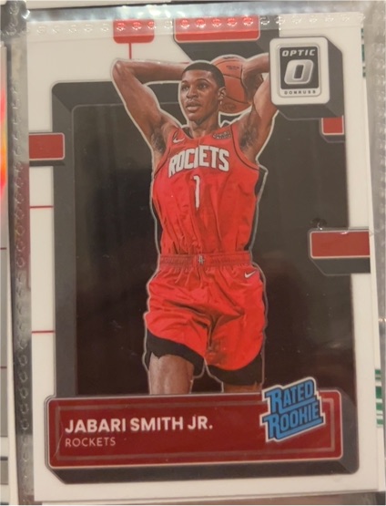 2022-23 Donruss Optic #240 Jabari Smith Jr. — front