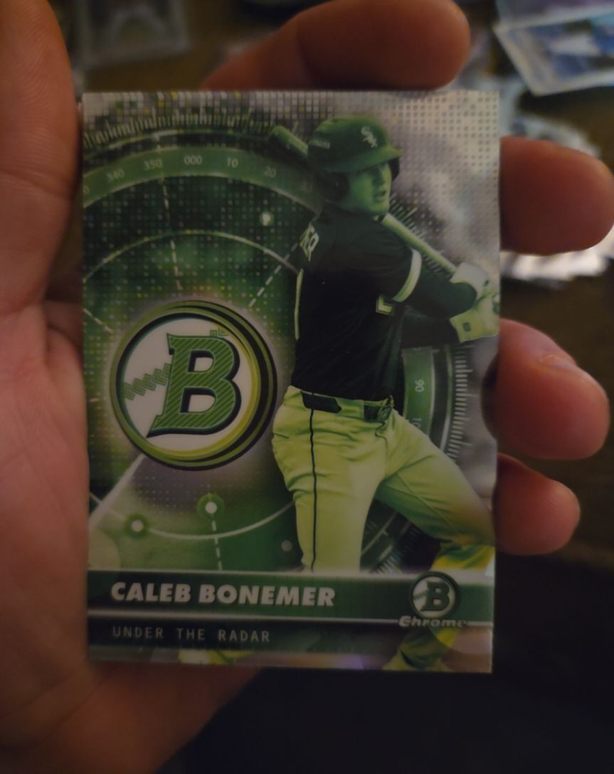 2026 Bowman Under The Radar #UT-18 Caleb Bonemer — front