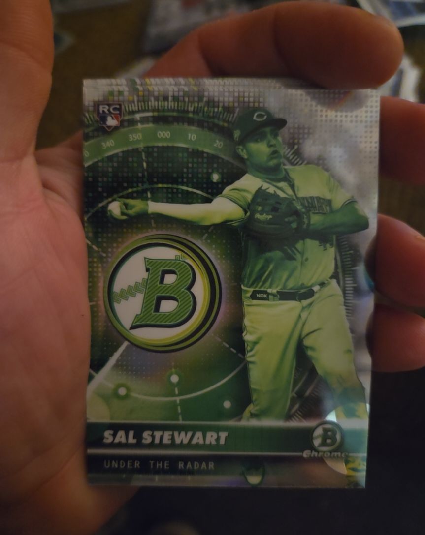 2026 Bowman Chrome #UR-11 Sal Stewart — front