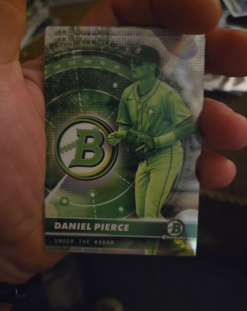 2026 Topps Bowman Chrome #UR-13 Daniel Pierce Under the Radar — front
