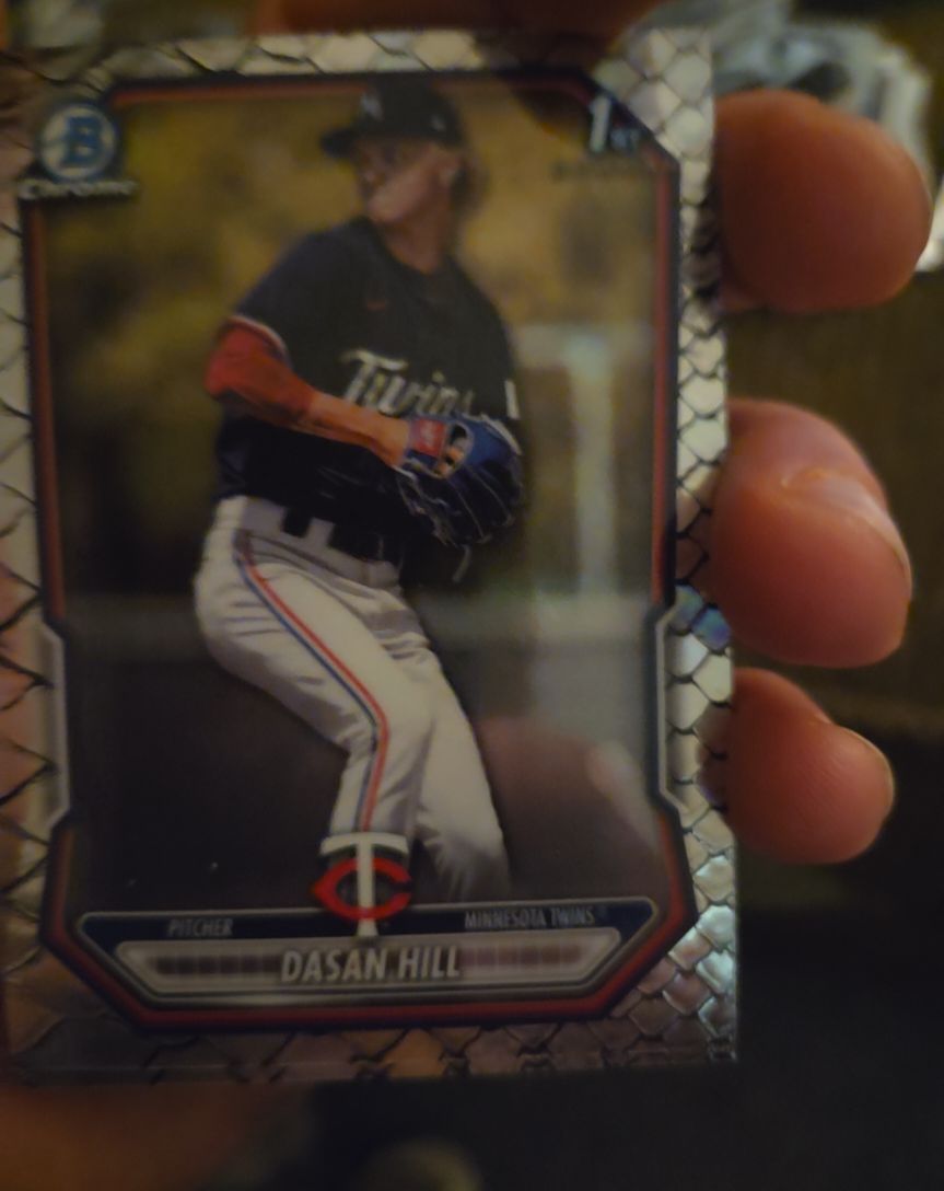 2026 Bowman Chrome #BCP-88 Dasan Hill — front