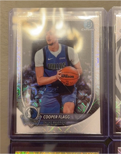 2025-26 Bowman Chrome #BCV-1 Cooper Flagg — front