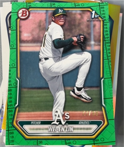2026 Bowman #BP-125 Wei-En Lin — front