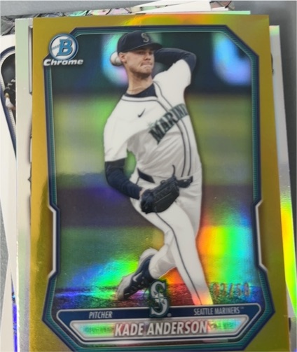 2026 Bowman Chrome #BCP-19 Kade Anderson — front