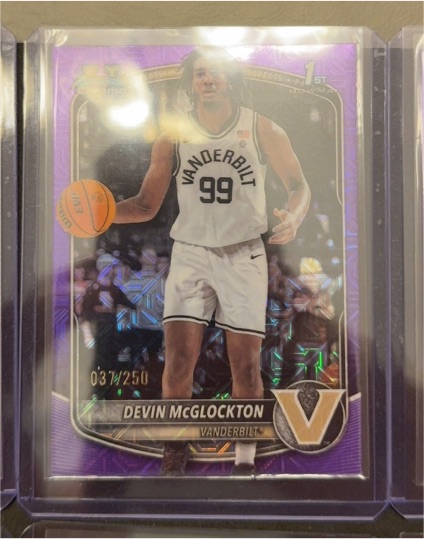 2025-26 Topps Bowman Chrome #BCP-56 Devin McGlockton — front