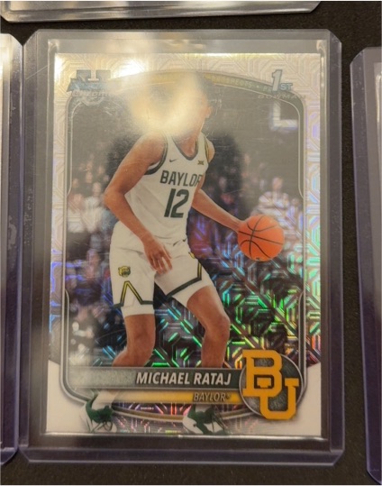2025-26 Bowman Chrome #BCP-26 Michael Rataj — front