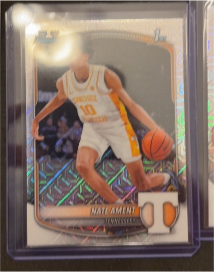 2025 Bowman Basketball #BCP-5 Nate Ament — front