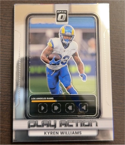 2025 Panini Donruss Optic #6 Kyren Williams Play Action — front