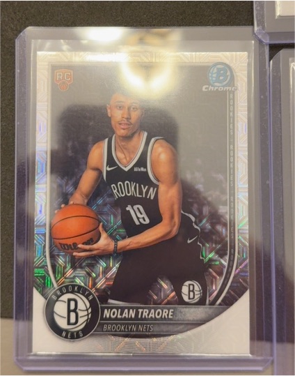 2025 Bowman Chrome #BCV-19 Nolan Traore — front