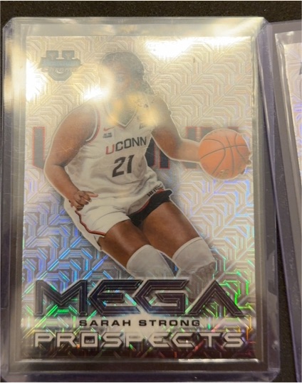 2025 Bowman Chrome Mega Prospects Mojo Refractor #MP-5 Sarah Strong — front