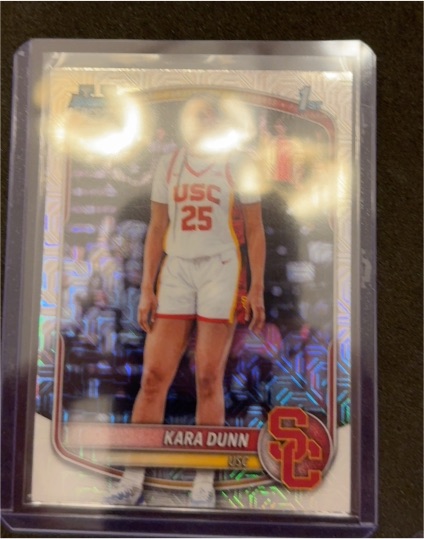 2025-26 Bowman Chrome #BCP-71 Kara Dunn — front