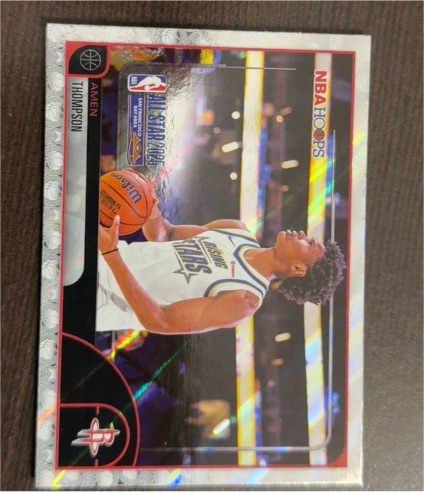 2025-26 Topps NBA Hoops #300 Amen Thompson — front