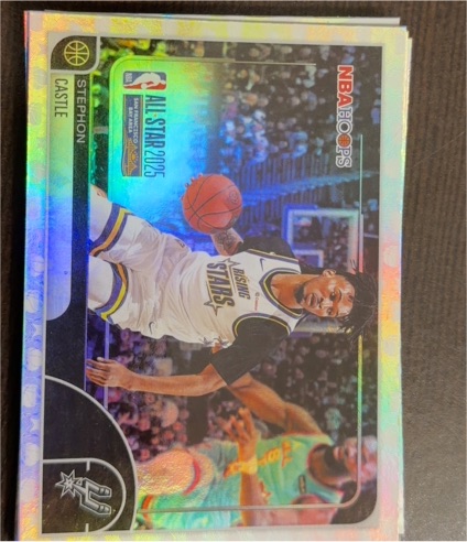 2025-26 Topps NBA Hoops #294 Stephon Castle — front