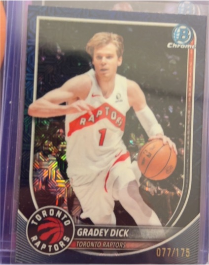 2025 Topps Bowman Chrome #BCV-70 Gradey Dick — front