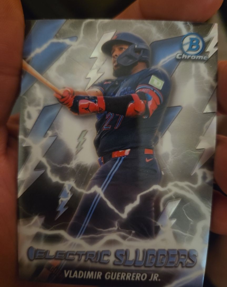 2026 Bowman Chrome Electric Sluggers #ES-2 Vladimir Guerrero Jr. — front