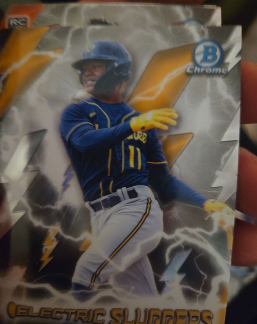 2026 Bowman Chrome #ES-20 Jesús Made Electric Sluggers — front
