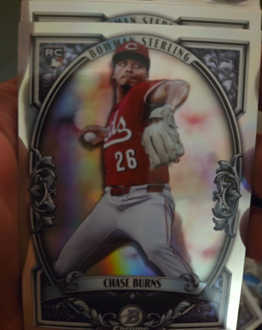 2026 Bowman Sterling #BST-10 Chase Burns — front