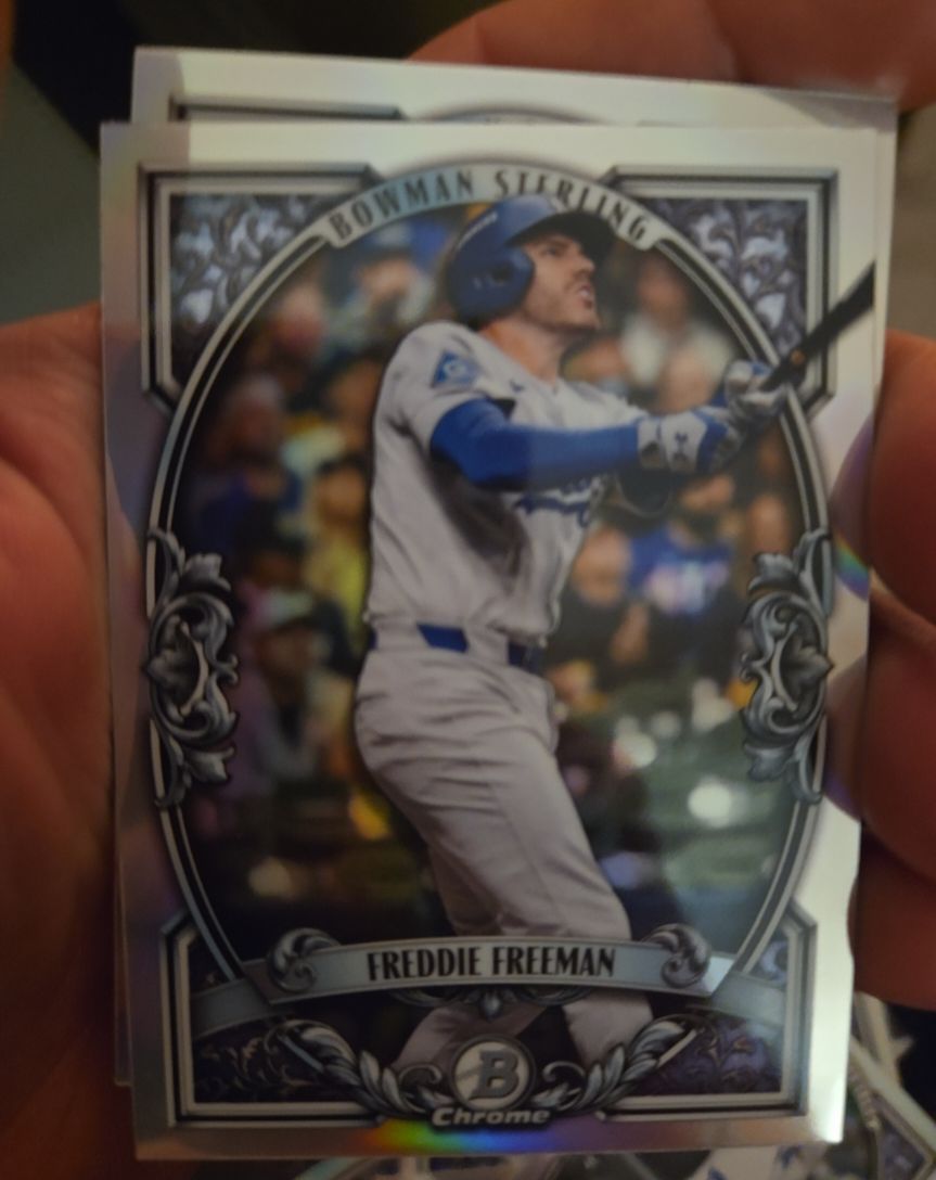 2026 Topps Bowman Sterling #BST-2 Freddie Freeman — front