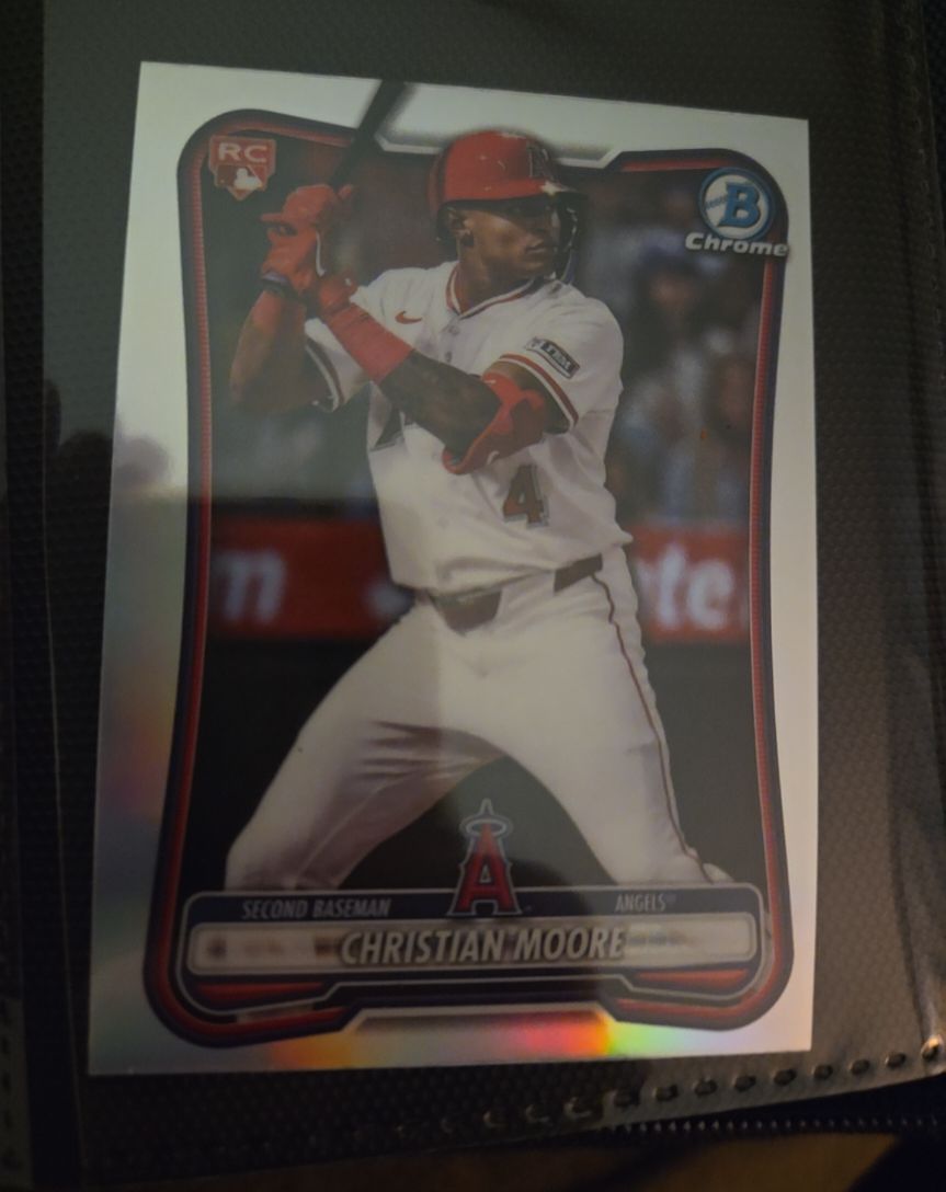 2026 Bowman Chrome #99 Christian Moore — front