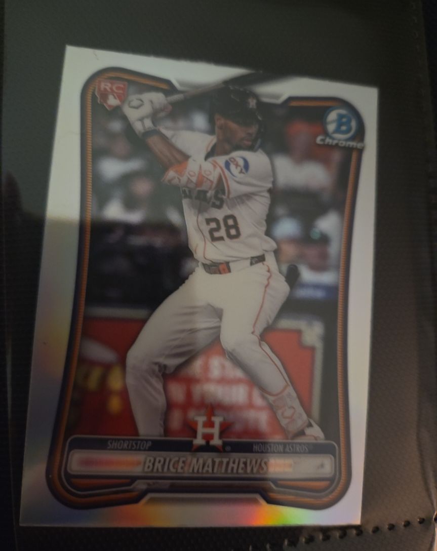 2026 Bowman Chrome #56 Brice Matthews — front