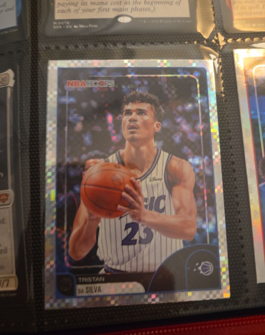 2025-26 Topps NBA Hoops #242 Tristan Da Silva — front