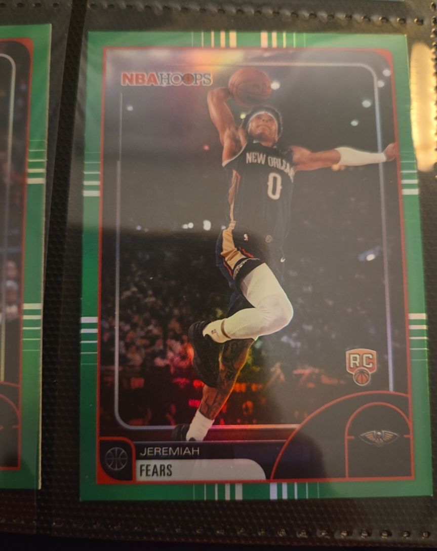 2025-26 Topps NBA Hoops #48 Jeremiah Fears — front